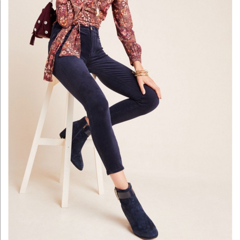 Anthropologie Pilcro High Rise Skinny Corduroy